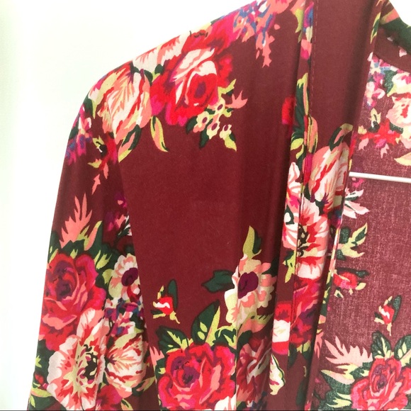 Rose lightweight Robe - Picture 2 of 4